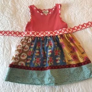 Matilda Jane size 2 tie back dress